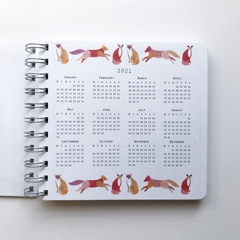 2024/2025 Diary Bright Foxes, 5 of 8