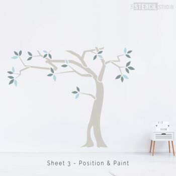 Woodland Tree And Animals Stencil Pack, 11 of 12