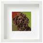 Personalised Pet Portrait Framed Knitted Art, thumbnail 2 of 10