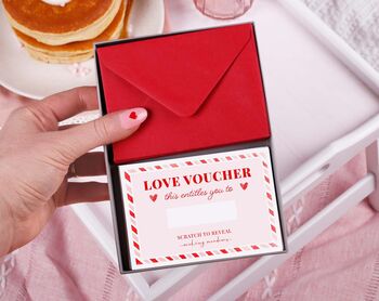 Love Vouchers With Scratch Off Surprise In A Gift Box, 3 of 4