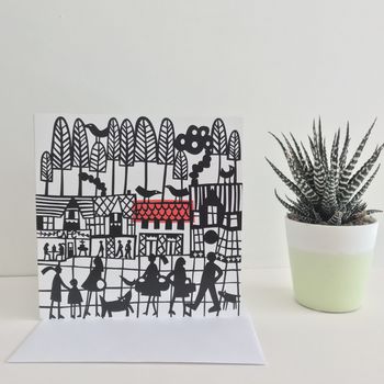 Four Architectural Greeting Cards, 2 of 6