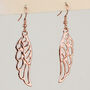 Angel Wing Dangle Earrings, thumbnail 1 of 3