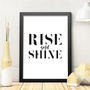 Rise And Shine Print, thumbnail 1 of 2