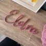 Medium Personalise Knitted Wire Art Words, thumbnail 4 of 9