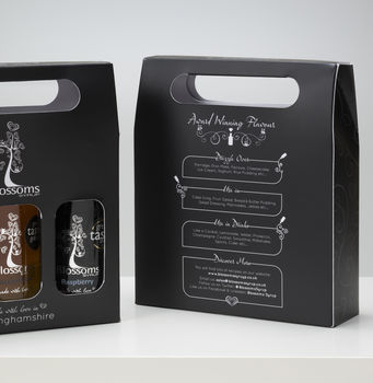British Premium Syrups Gift Box With Recipe Cards, 2 of 6