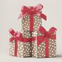 Luxury Striped Christmas Tree Gift Wrapping Paper, Superior Thickness, thumbnail 9 of 9