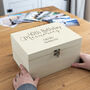 Personalised 40th Birthday Keepsake Box, thumbnail 1 of 5