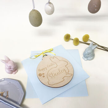 Personalised Easter Decoration Card, 3 of 10