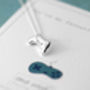 Game Controller Sterling Silver Necklace Gamer Gift, thumbnail 1 of 10