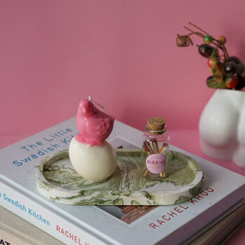 Baby Hen Easter Candle Set, 3 of 10