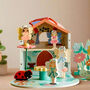 Wooden Fairy House Play Set Toddler Christmas Gift, thumbnail 1 of 6