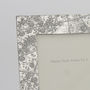 Blossom Cast Pewter Photo Frame, thumbnail 2 of 8