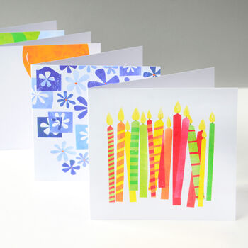Birthday Cards Pack Of Four, 3 of 8