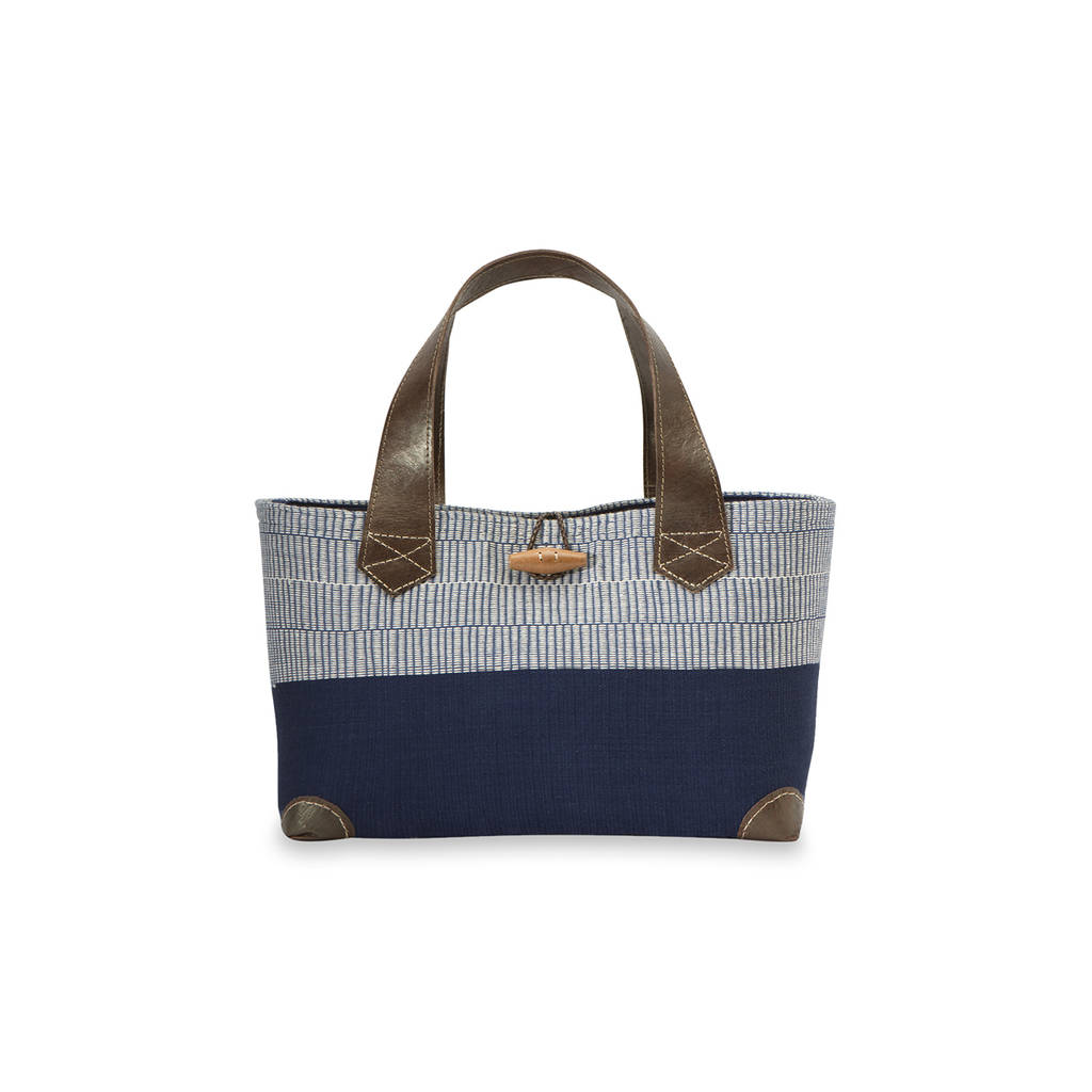 canvas basket bag