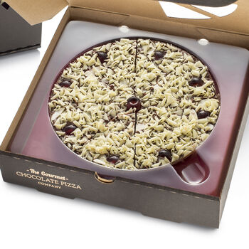 Bakewell Tart Chocolate Pizza Seven Inch, 2 of 3