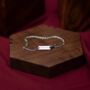 Personalised Bracelets Silver For Men And Women, thumbnail 2 of 12