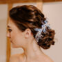 Blue Bridal Hair Vine, thumbnail 5 of 6