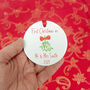 First Christmas As Mr And Mrs Mistletoe Decoration, thumbnail 4 of 9