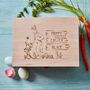 Personalised Easter Treats Wooden Box, thumbnail 1 of 3