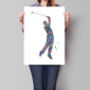 Set Of Three Golf Sketch Abstract Posters, thumbnail 2 of 5