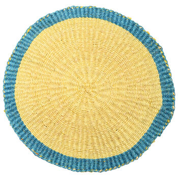 Colourful Handwoven Sisal Placemats, 3 of 11