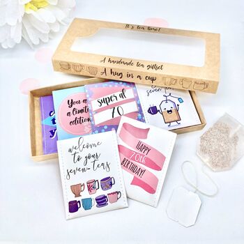 70th Birthday Tea Gift Set | Milestone Birthdays, 2 of 11