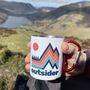 Take A Hike Personalised Carabiner Enamel Mug, thumbnail 3 of 4