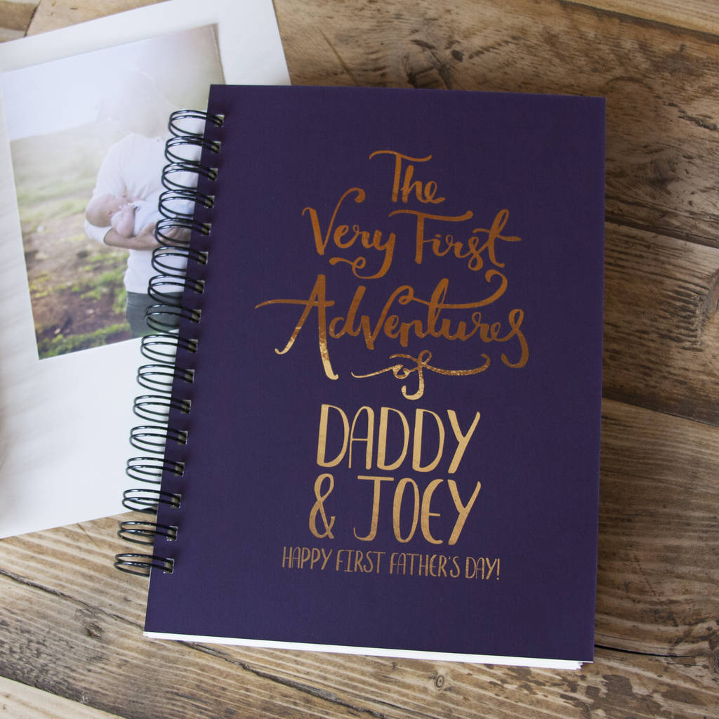 First Father's Day Baby Adventures Memory Book By & So ...