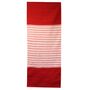 Red / Pink Striped Cotton Rug, thumbnail 3 of 3