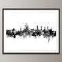 Birkenhead Skyline Cityscape Art Print, thumbnail 4 of 7