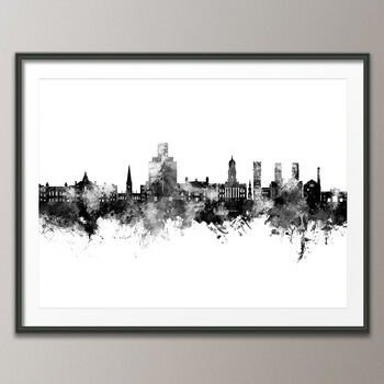 Birkenhead Skyline Cityscape Art Print, 4 of 7