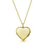 Personalised 18 K Gold Plated Full Scroll Heart Locket, thumbnail 8 of 12