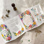Whimsical Flower Garden Concertina Invitations, thumbnail 9 of 9