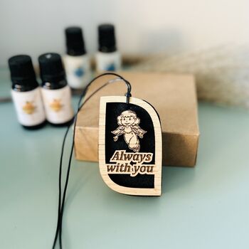 Superhero Personalised Luxe Car Air Freshener, 4 of 5