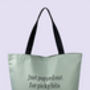 Custom Text Personalised Tote Bag, thumbnail 2 of 4