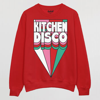 Kitchen Disco Women's Slogan Sweatshirt, 5 of 5