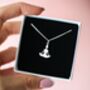 Yoga Necklace In Sterling Silver, thumbnail 1 of 7