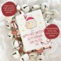 1st Christmas As My Husband Personalised Ceramic Magnet, thumbnail 1 of 2