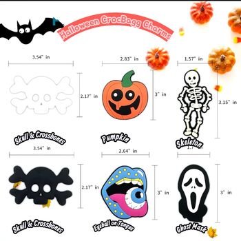 Save 20%! Kid’s Halloween Pumpkin, Crocbatty, Frankenstein’s Monster ‘Trick Or Treat’ Goodie Bags, 8 of 10