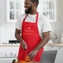 Personalised King Of The Kitchen Apron, thumbnail 1 of 12