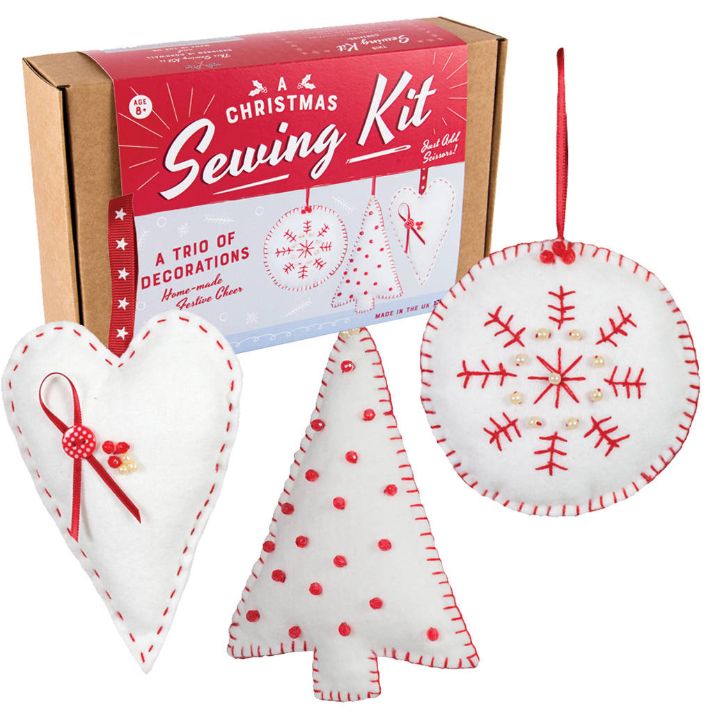  christmas  decoration  sewing kit  by clara kids 
