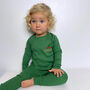 Personalised Children's Christmas Elf Ribbed Set, thumbnail 1 of 3