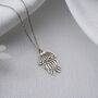 Sterling Silver Jellyfish Necklace, thumbnail 3 of 10