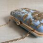 Sky Blue Rectangular Clutch Bag, thumbnail 8 of 8