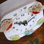 Robins And Leaves Small Mantel Handmade Clock, thumbnail 5 of 8