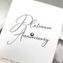 70th Platinum Jewel Personalised Anniversary Card, thumbnail 5 of 7