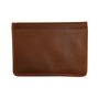 Hoxton Leather Laptop Sleeve Document Wallet, thumbnail 5 of 5