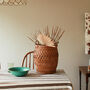 Small And Large Wooden Woven Basket Set, thumbnail 6 of 6