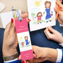 Personalised Bookmark With Childs Drawing For Mum, thumbnail 1 of 3