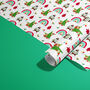 Christmas Rainbow Gift Wrapping Paper Roll Or Folded, thumbnail 4 of 4